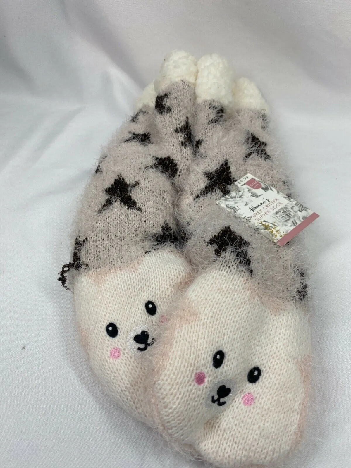 Luxe Sherpa Lined Cozies Critter Sock YOU CHOOSE Buy More Save & Combine Shippin