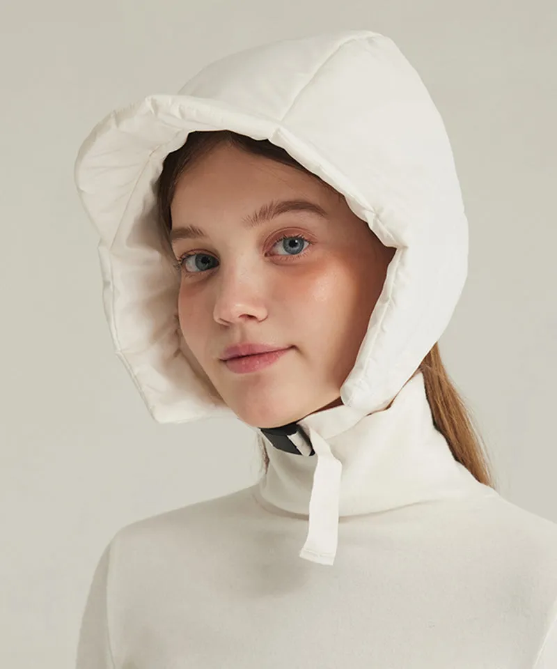 MACKY Golf: Cozy Padded Cap - Ivory