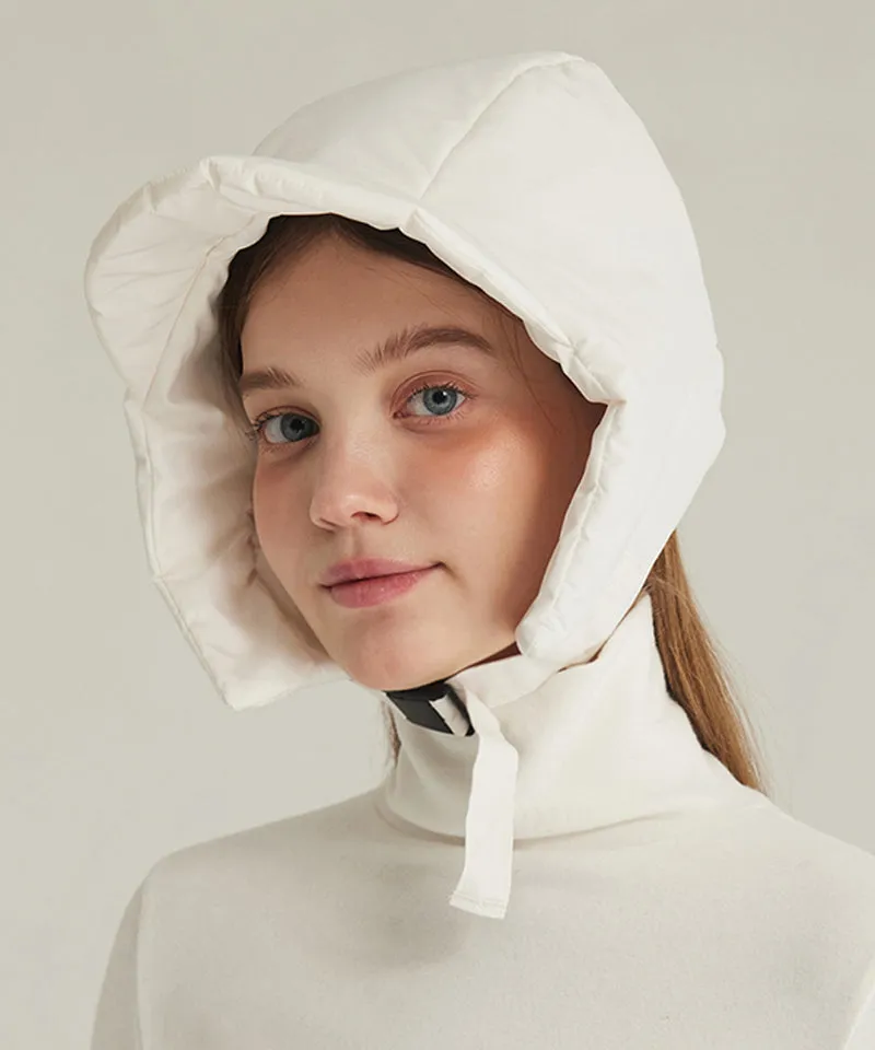 MACKY Golf: Cozy Padded Cap - Ivory
