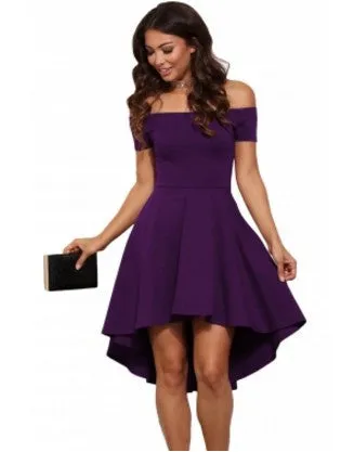 Maisie Off Shoulder Skater Dress