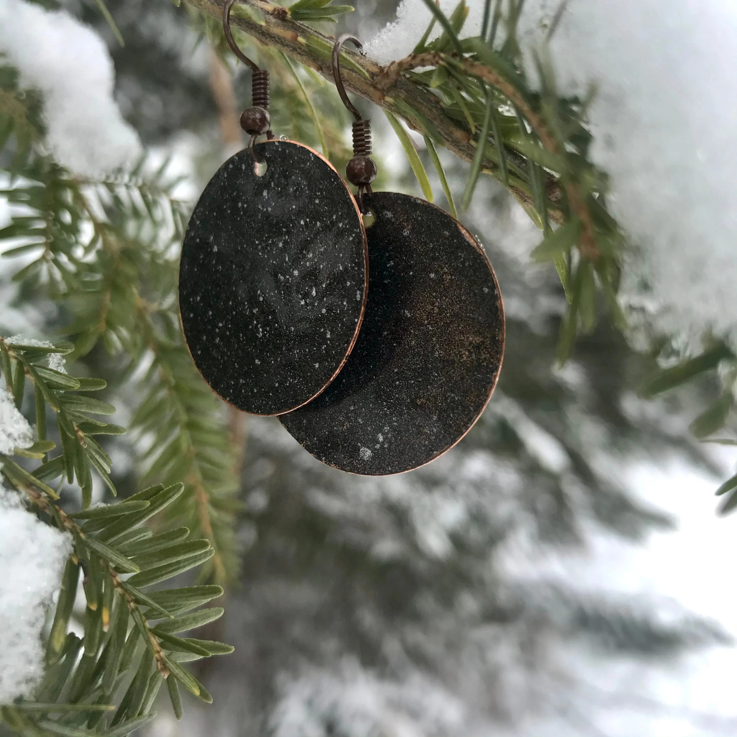 Man in the Moon Earrings