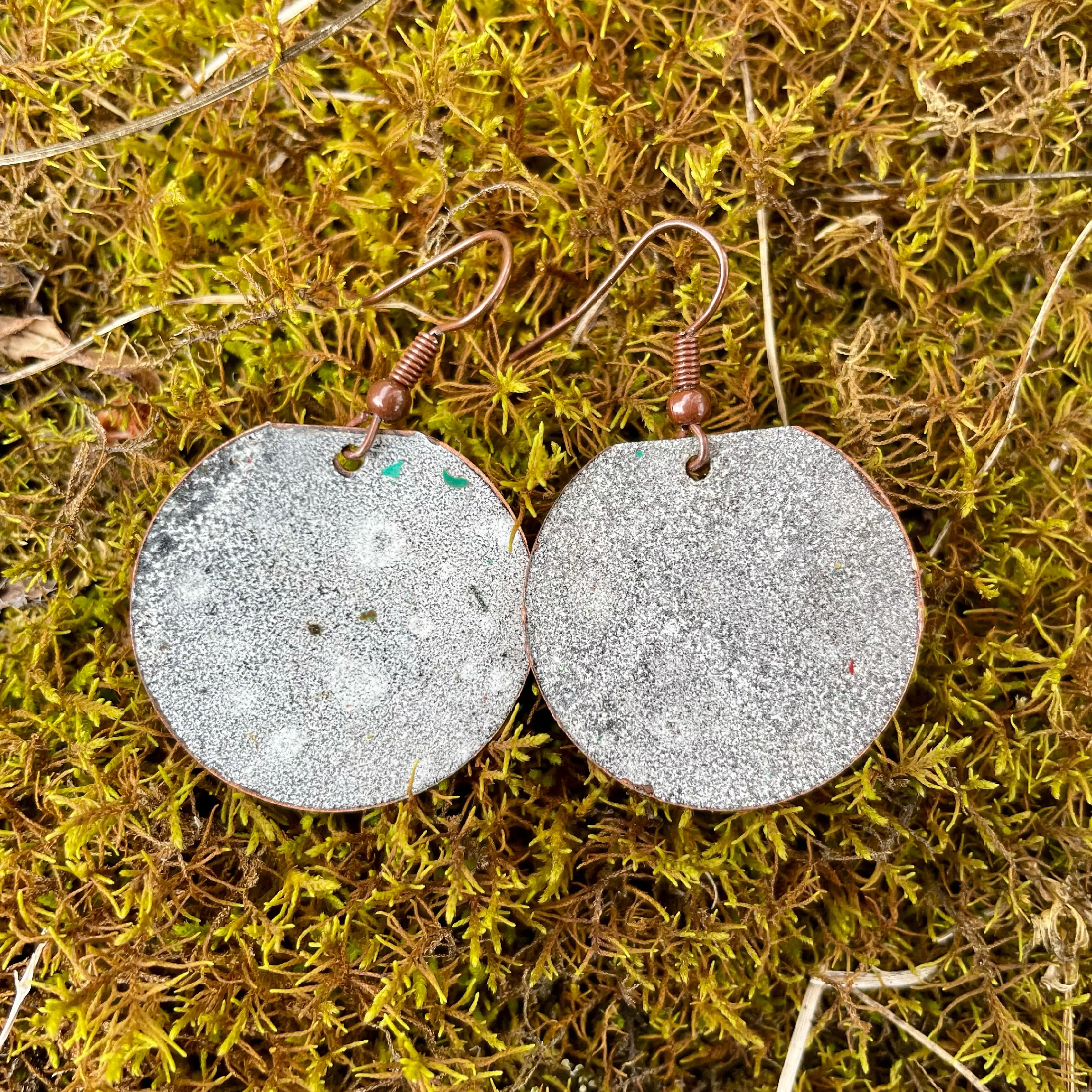 Man in the Moon Earrings