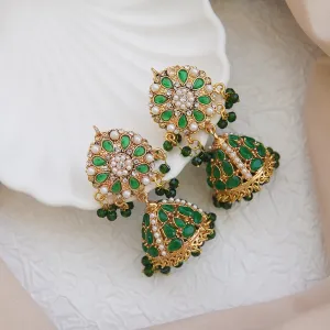 Manjus Cyrstal Latkan Jhumkay