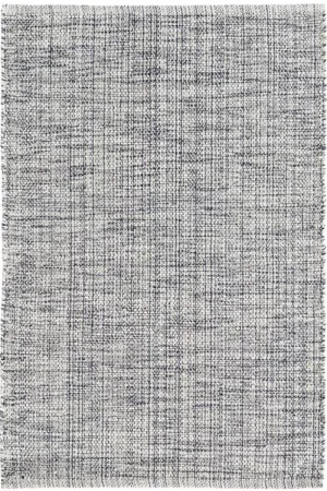 Marled Indigo Woven Cotton Rug
