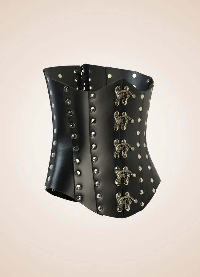 Medieval Leather Steampunk Corset