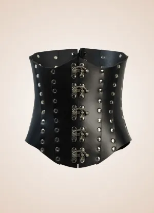 Medieval Leather Steampunk Corset