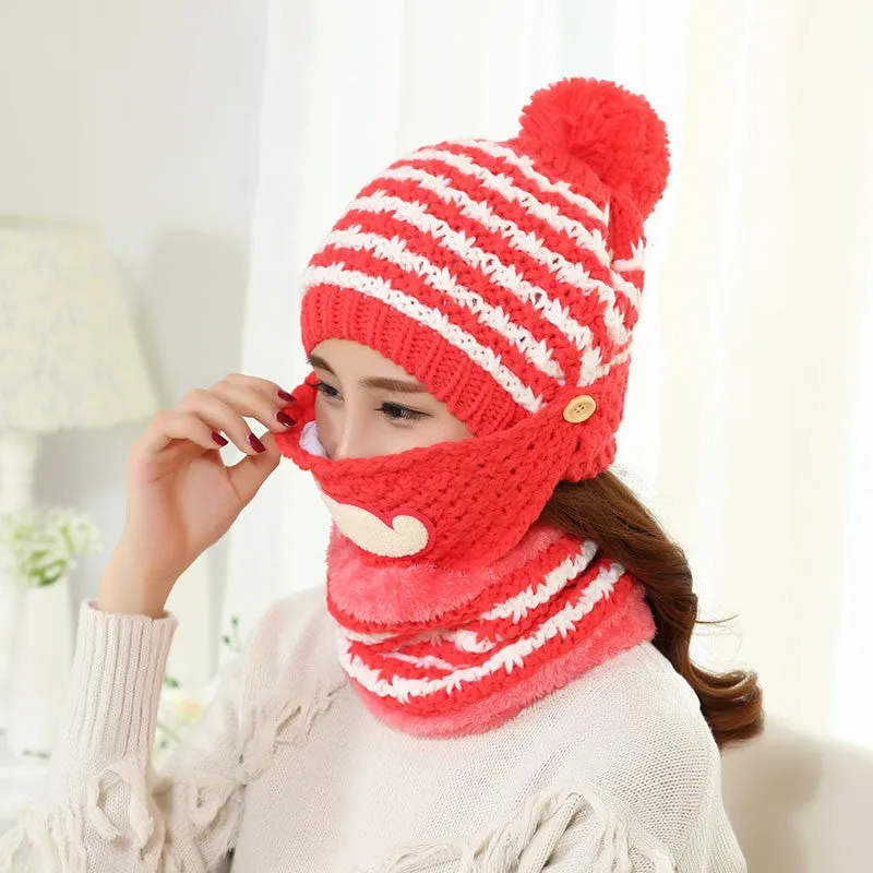 Men Warm Hats Beanie Hat Winter Knitting Wool Hat for Unisex Caps Lady Beanie Knitted Caps Women's Hats Outdoor Sport Warm