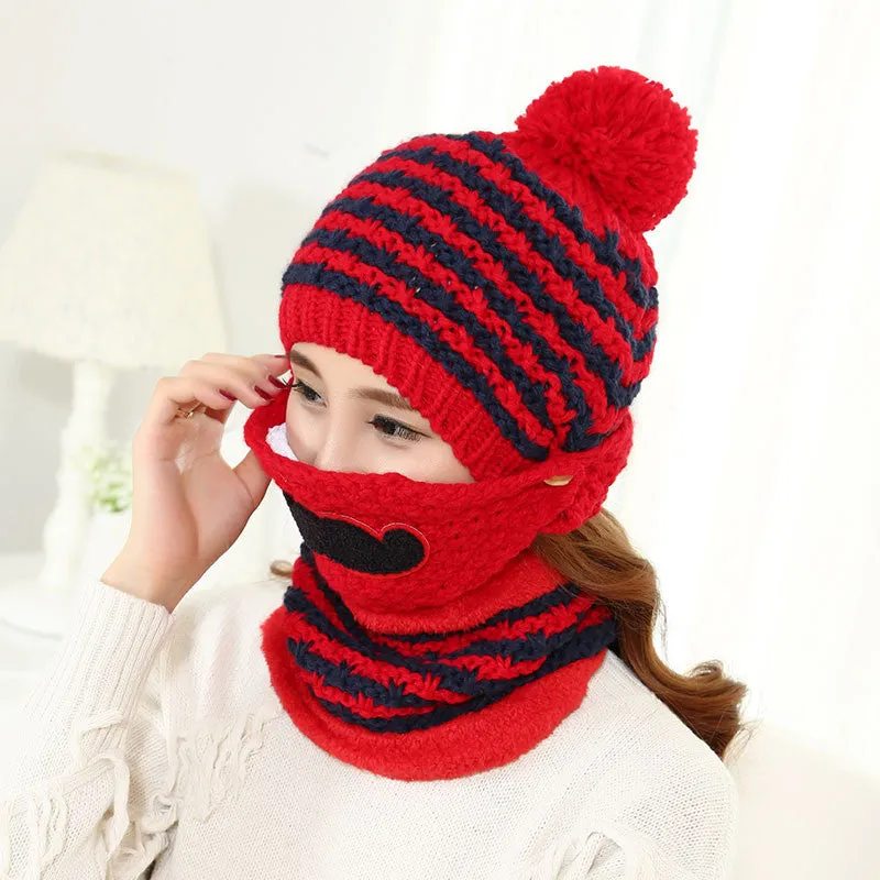 Men Warm Hats Beanie Hat Winter Knitting Wool Hat for Unisex Caps Lady Beanie Knitted Caps Women's Hats Outdoor Sport Warm
