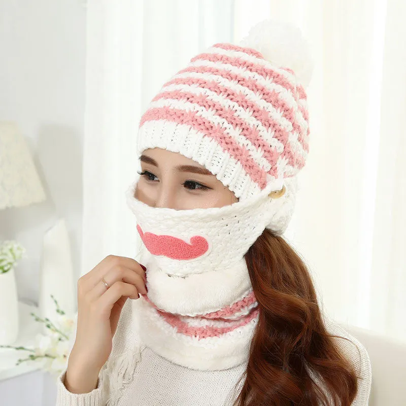 Men Warm Hats Beanie Hat Winter Knitting Wool Hat for Unisex Caps Lady Beanie Knitted Caps Women's Hats Outdoor Sport Warm