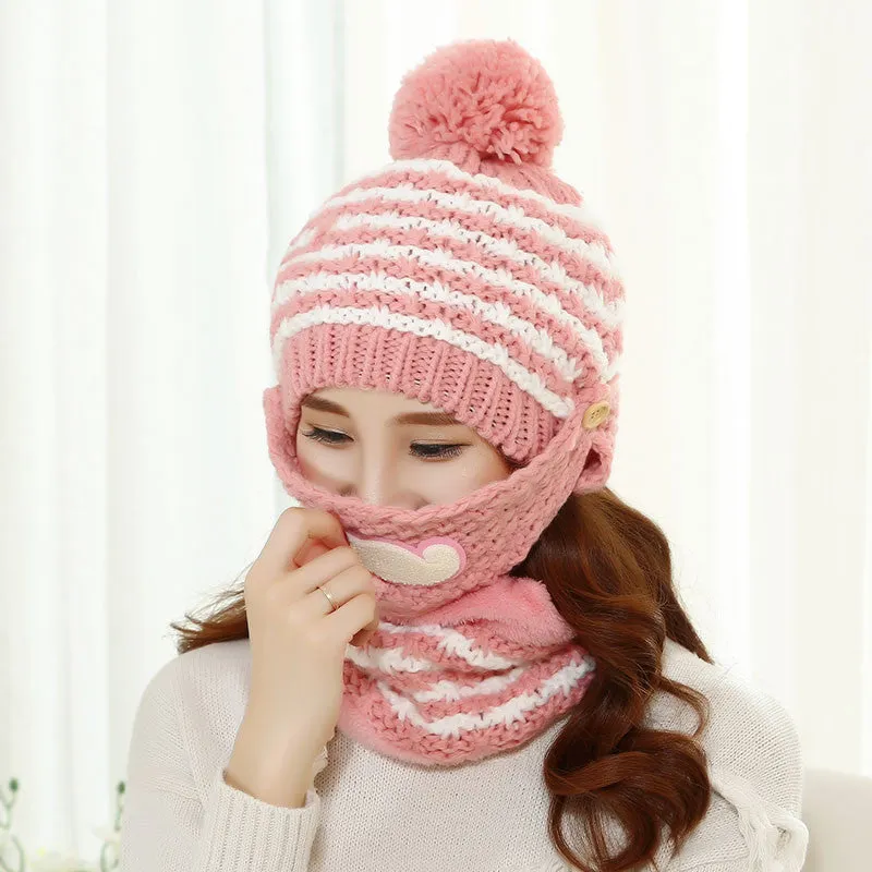 Men Warm Hats Beanie Hat Winter Knitting Wool Hat for Unisex Caps Lady Beanie Knitted Caps Women's Hats Outdoor Sport Warm