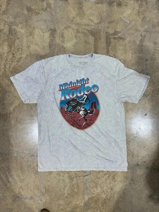 Midnight Rodeo Mineral Wash Tee