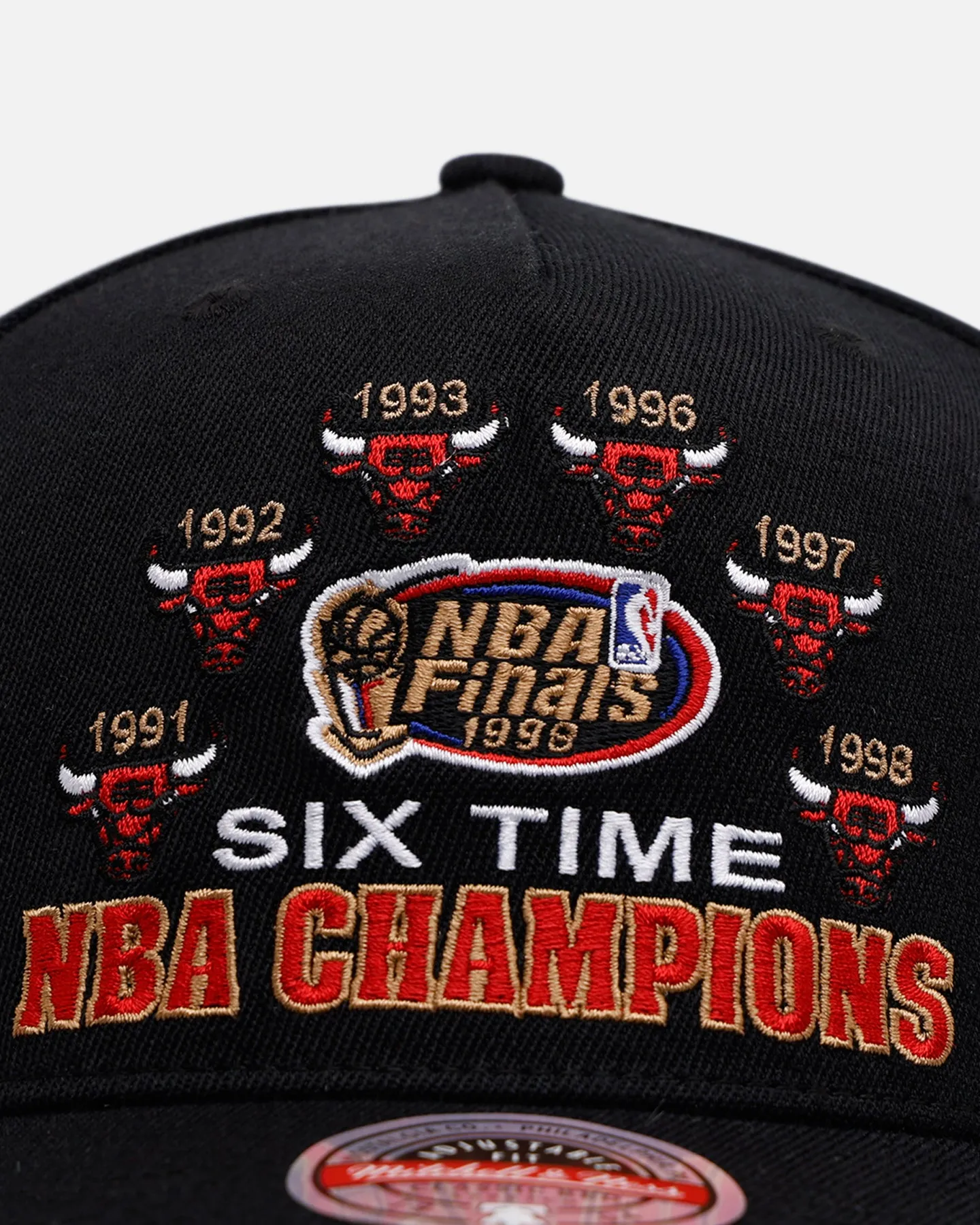 Mitchell & Ness Chicago Bulls 'NBA Elite Finals' MVP Snapback Black