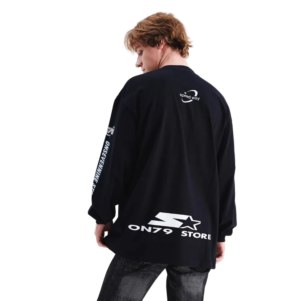 Motorcycle Letter Sweatshirt