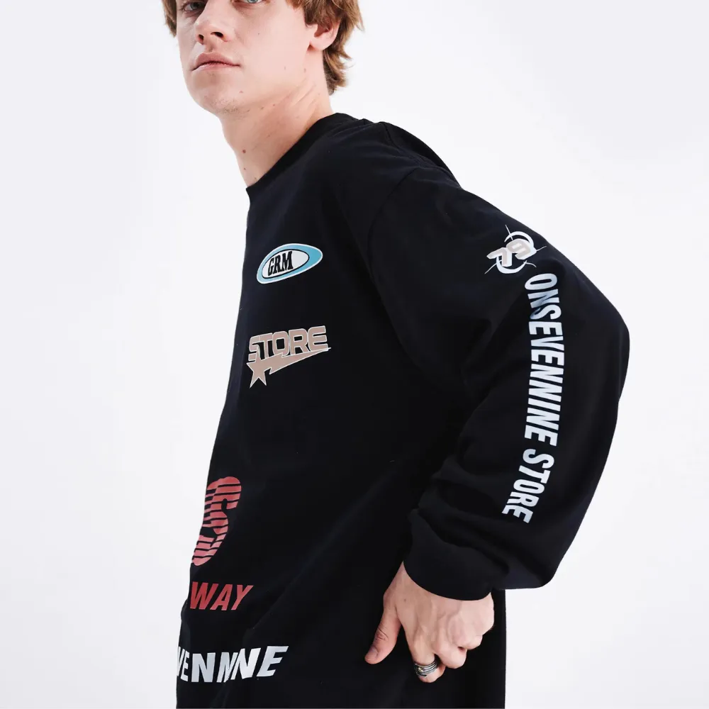 Motorcycle Letter Sweatshirt