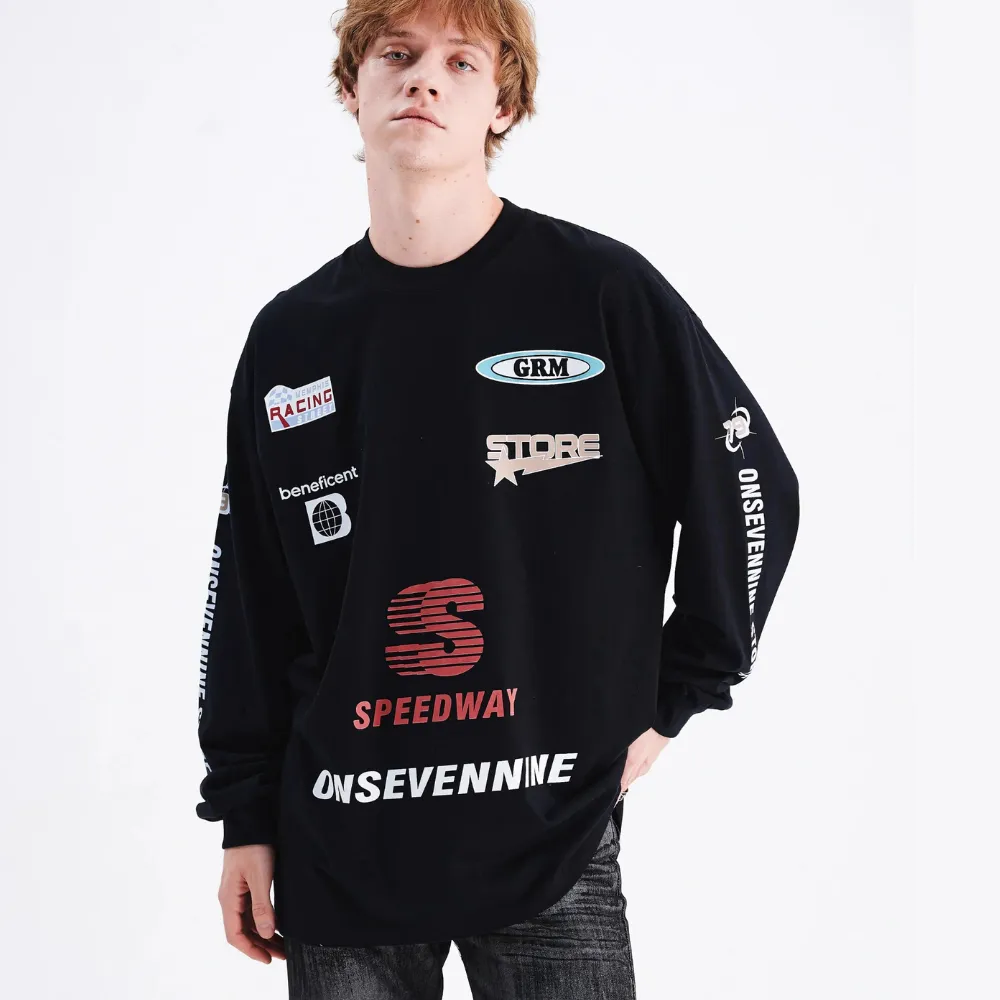 Motorcycle Letter Sweatshirt