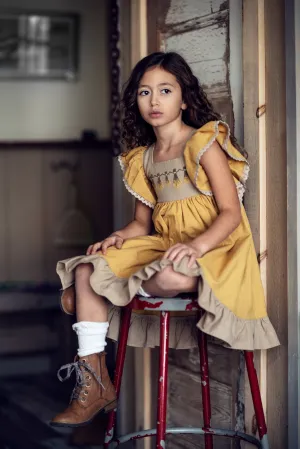 Mustard Maya Dress