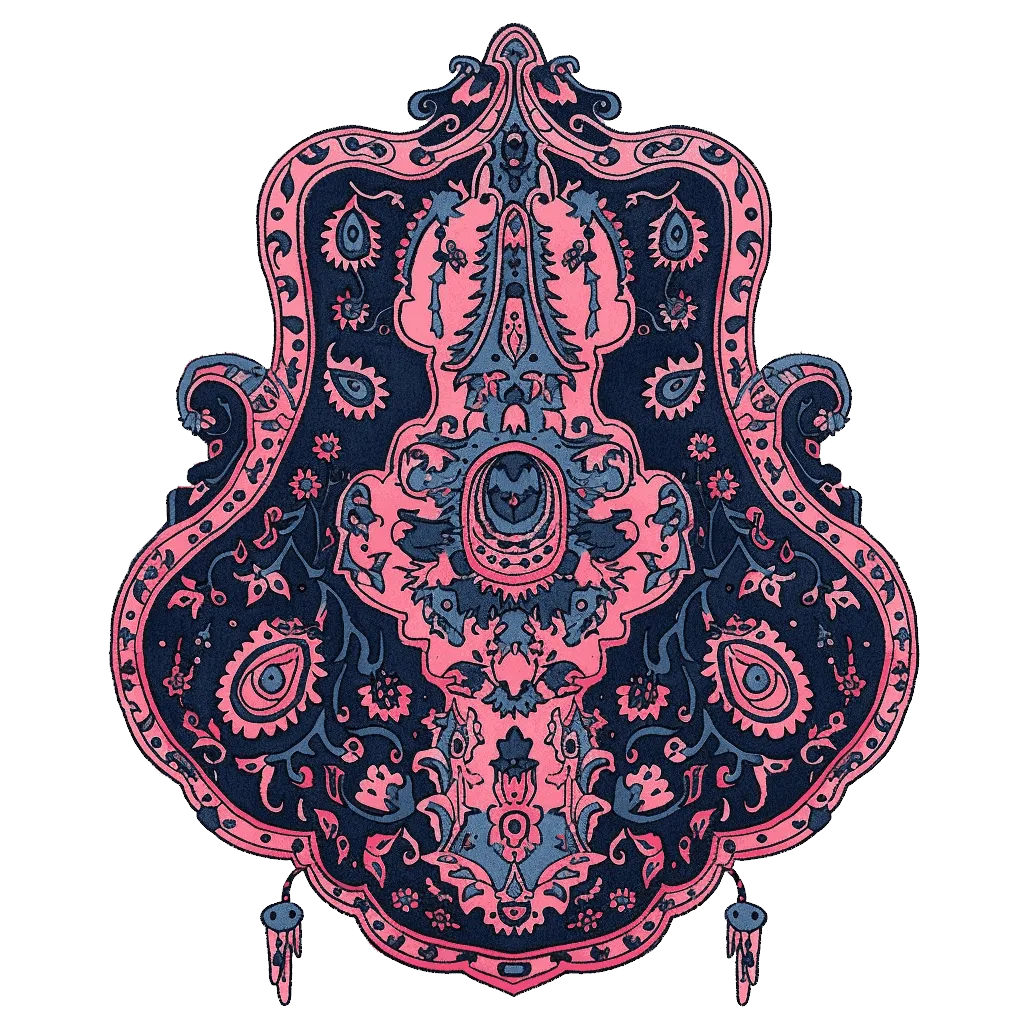 Mystic Emblem Hand Tufted Rug