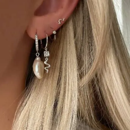 Nava Copenhagen Celine Earrings - Sølv