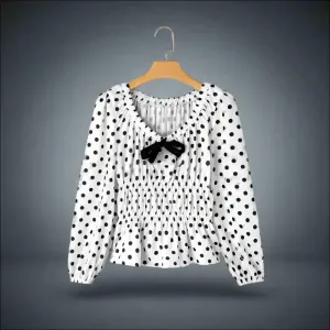 Needful Things: Black Polka Dot Domination! Bow Down, Square Neck! 🖤