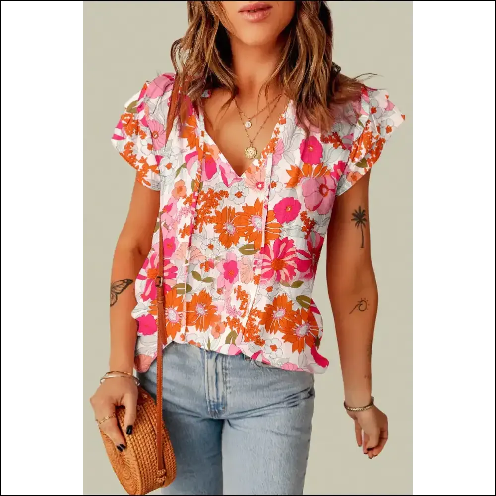 Needful Things: Floral Print Frenzy—blouse so Good, It's  Illegal 😜