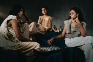 New Season Summer to Fall 2024-Limited Edition-Top Embroidered Cotton Gold-CH2/10-Senso-Fashion Edit Hemji