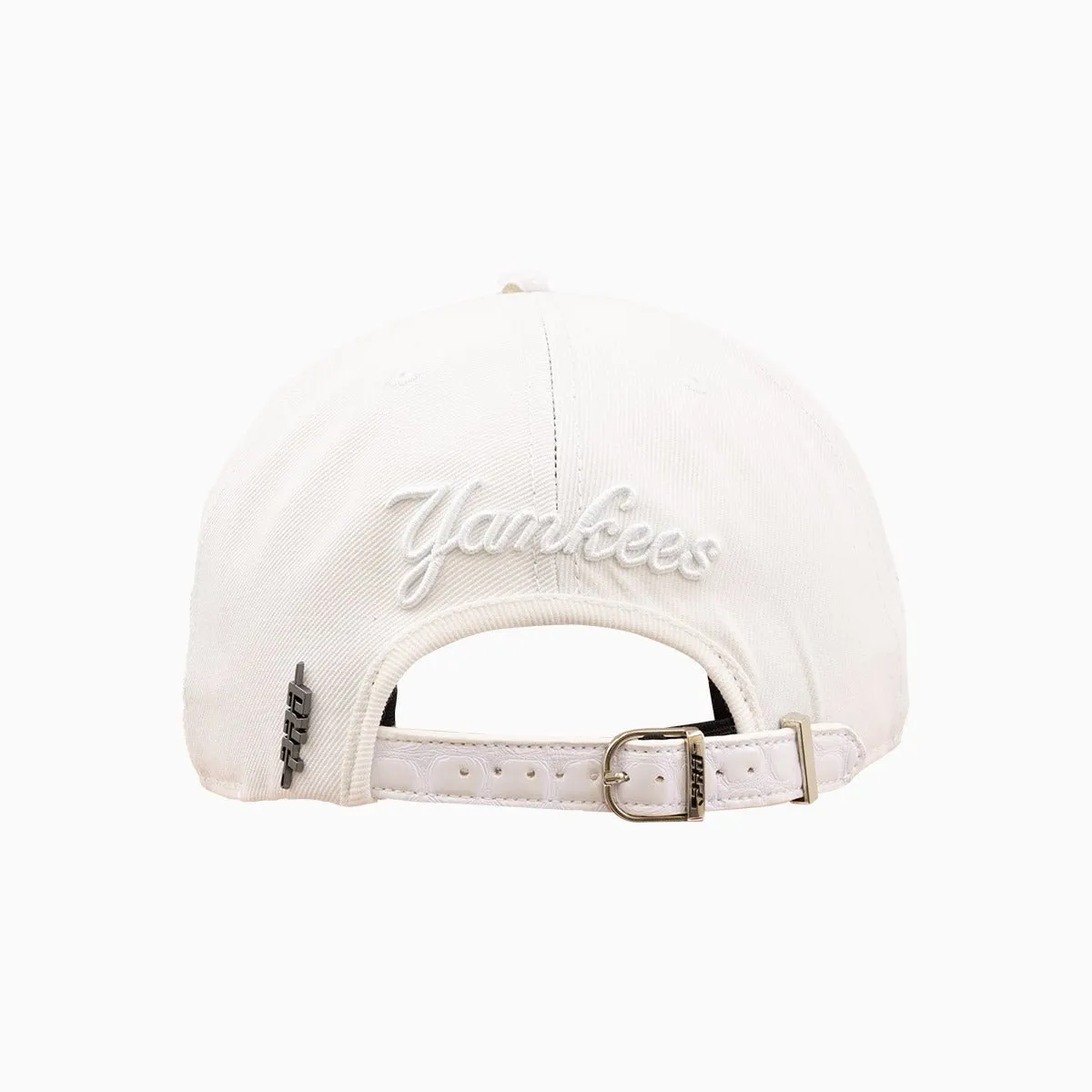 New York Yankees MLB Leather Visor Flatbrim Snapback Hat