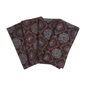 Northern India Block Print Napkin Set - 3