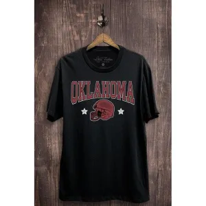 Oklahoma Football Graphic Top