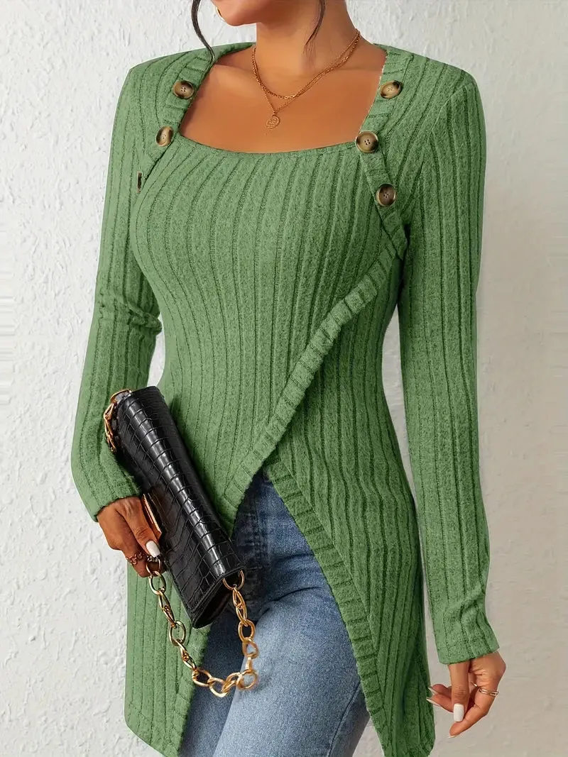 Olivia - Casual Long Sleeve Top