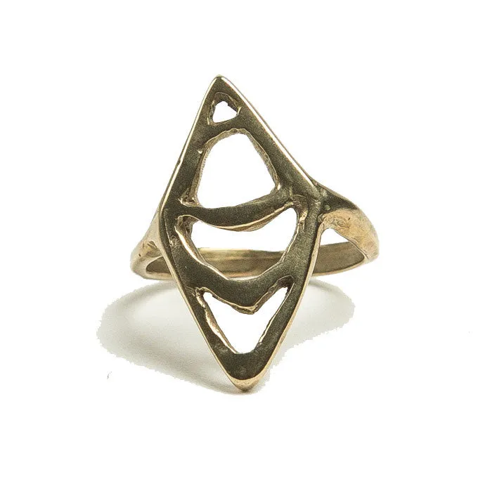 Open Diamond Ring