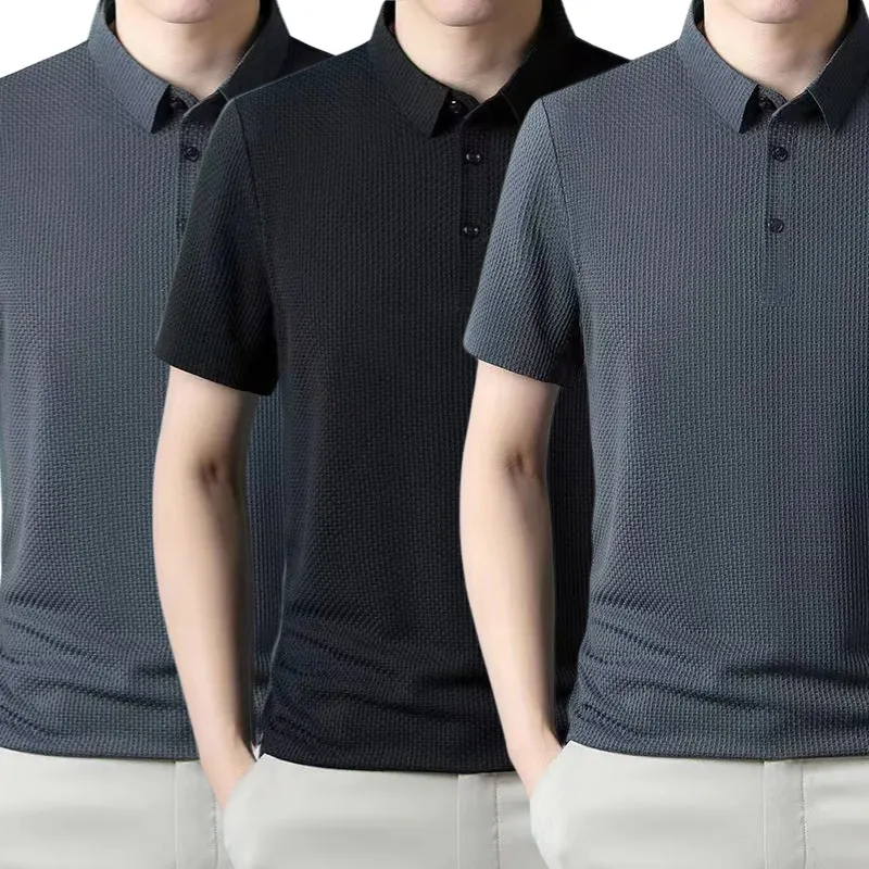 [PAGUE 2 LEVE 3] - Camisa Polo Fresh Seda Gelo