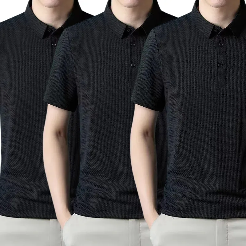 [PAGUE 2 LEVE 3] - Camisa Polo Fresh Seda Gelo