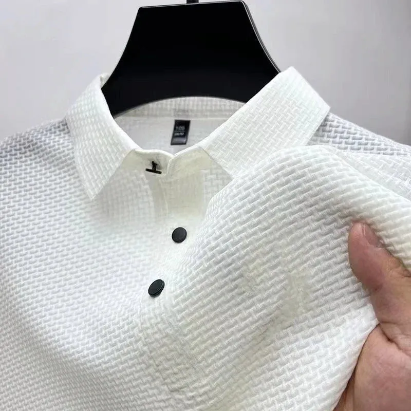 [PAGUE 2 LEVE 3] - Camisa Polo Fresh Seda Gelo