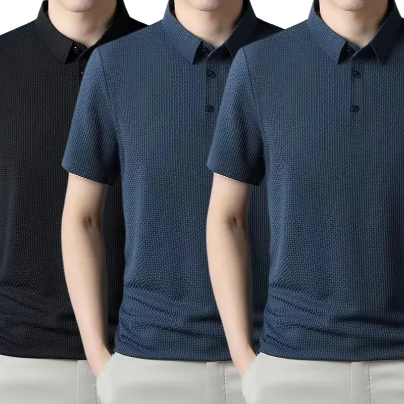 [PAGUE 2 LEVE 3] - Camisa Polo Fresh Seda Gelo