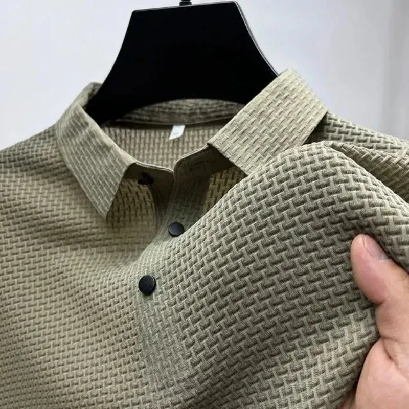 [PAGUE 2 LEVE 3] - Camisa Polo Fresh Seda Gelo