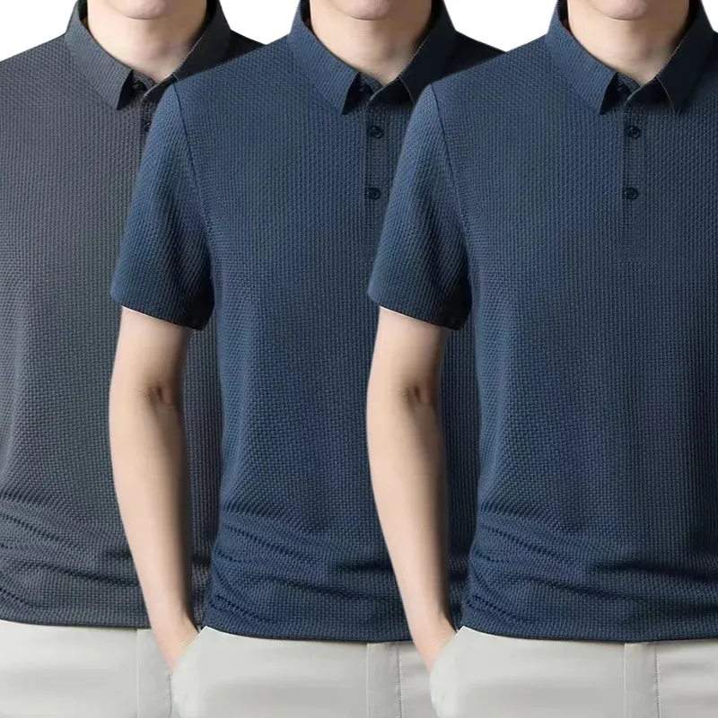 [PAGUE 2 LEVE 3] - Camisa Polo Fresh Seda Gelo