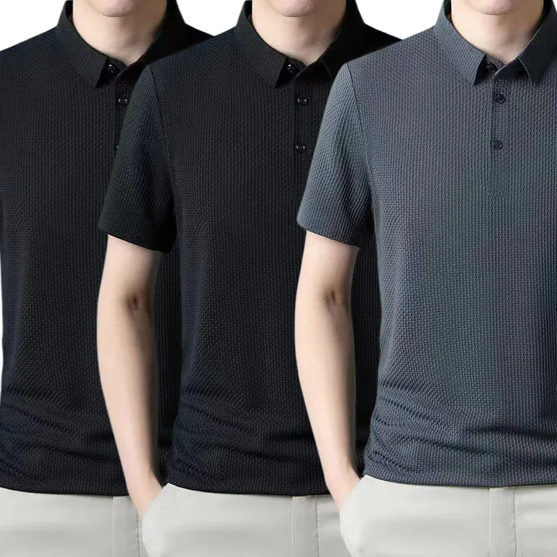 [PAGUE 2 LEVE 3] - Camisa Polo Fresh Seda Gelo