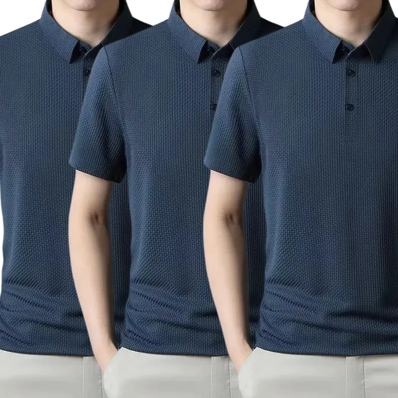 [PAGUE 2 LEVE 3] - Camisa Polo Fresh Seda Gelo