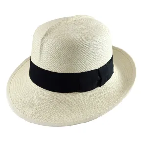 Panama Hats by Majesa - Folding Ivory Panama (Cuenca 3/5 Finish)