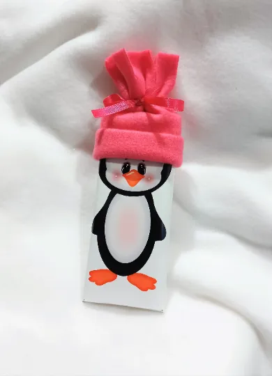 Penguin Hershey Bar Stocking Stuffers