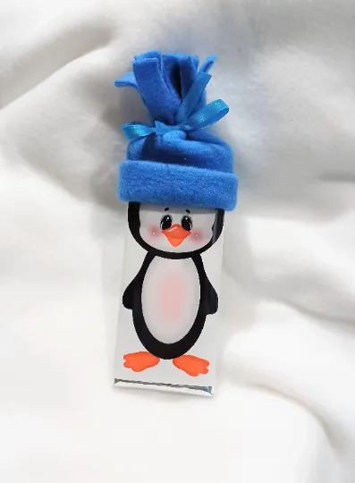 Penguin Hershey Bar Stocking Stuffers