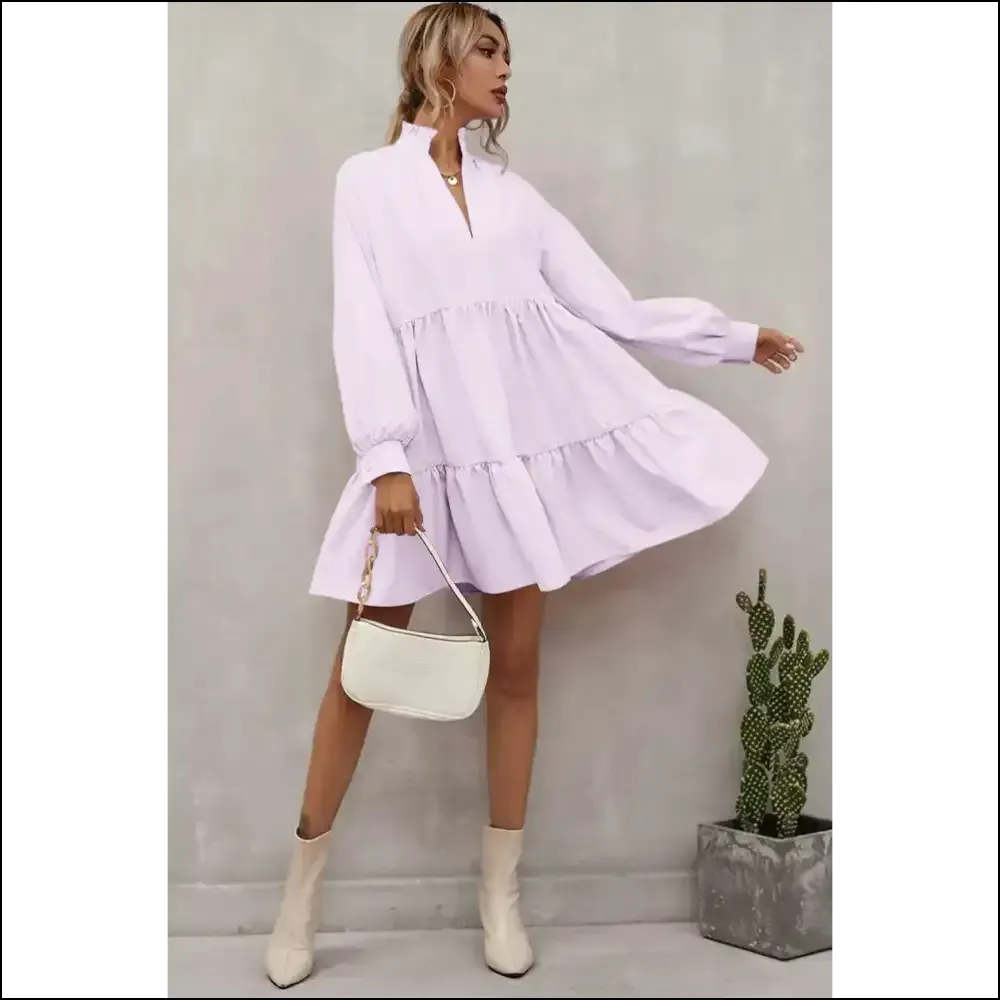 Pink Frill Dress: Neckline  Chic! Needful Things 😉