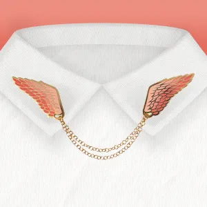 Pink Wings | Connected pins