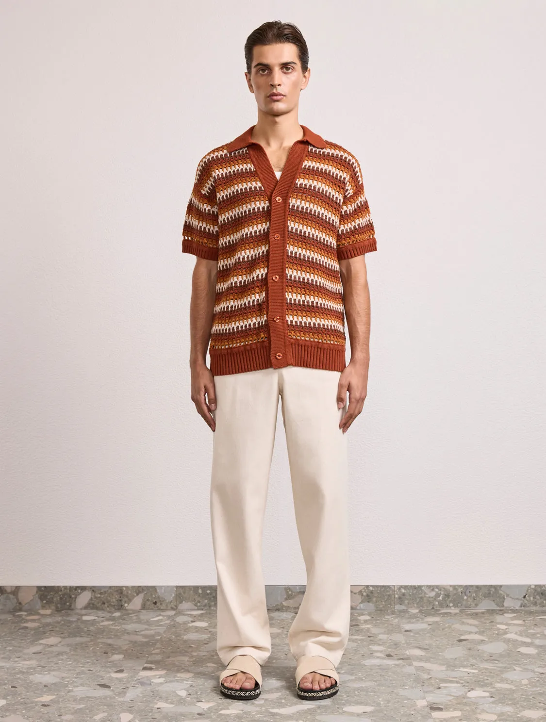 PINTO CROCHET CARDIGAN