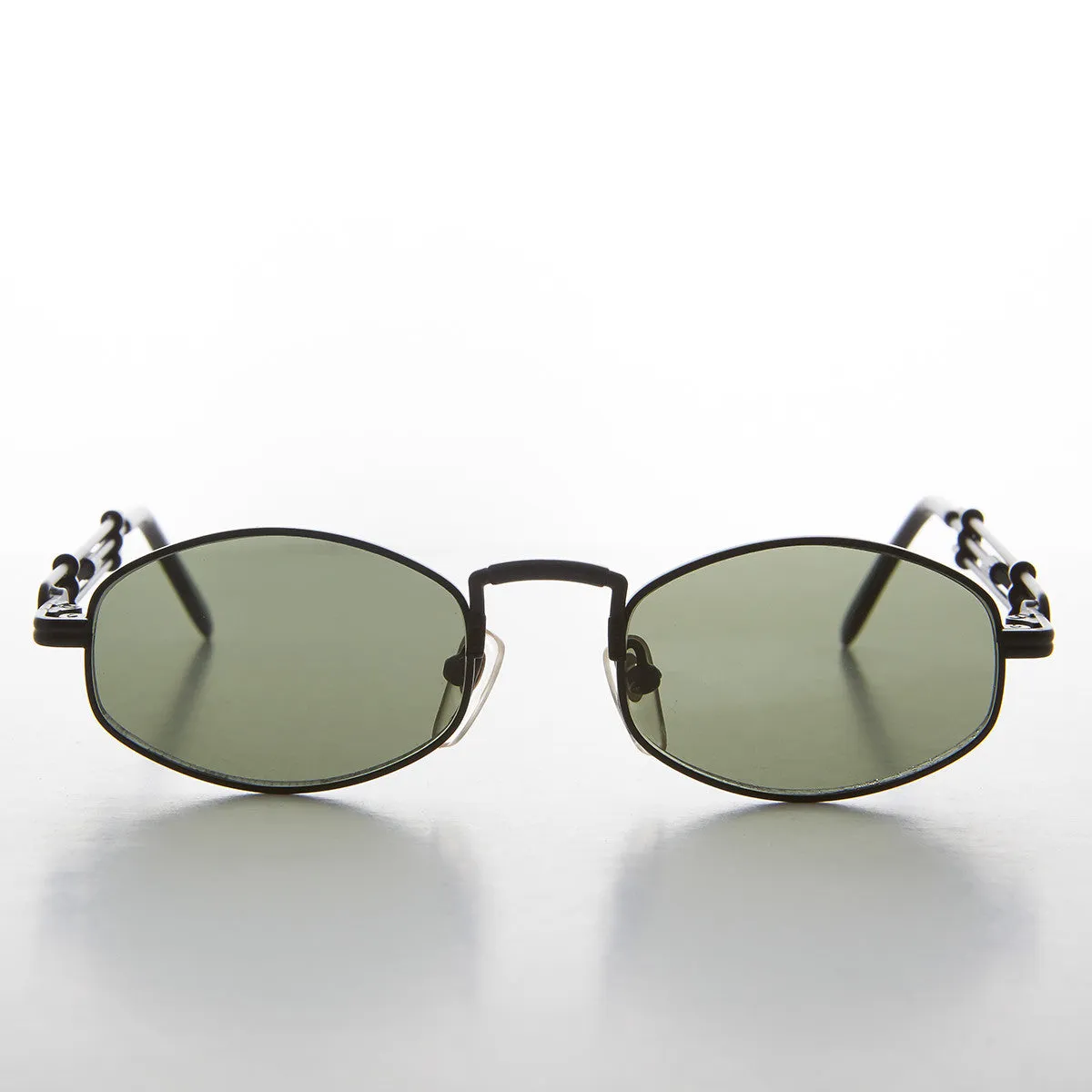 Polygon Spectacle Steampunk Vintage Sunglass - Deryn