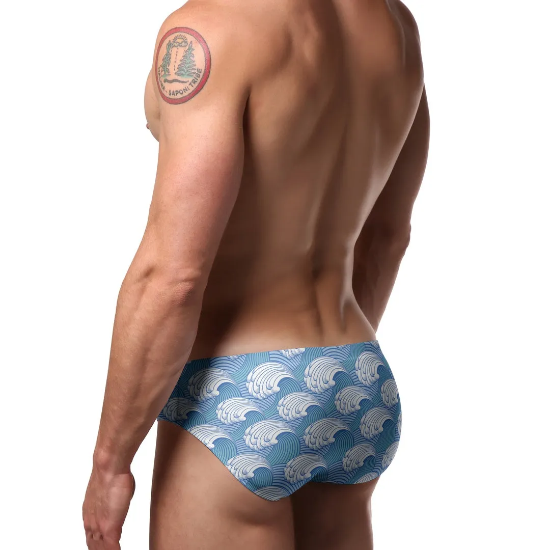 Pool Boy Waves Swim Brief