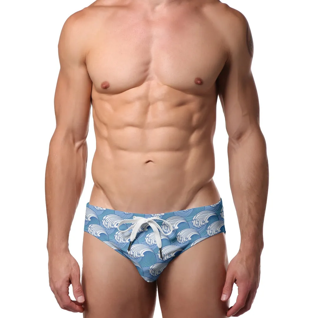 Pool Boy Waves Swim Brief