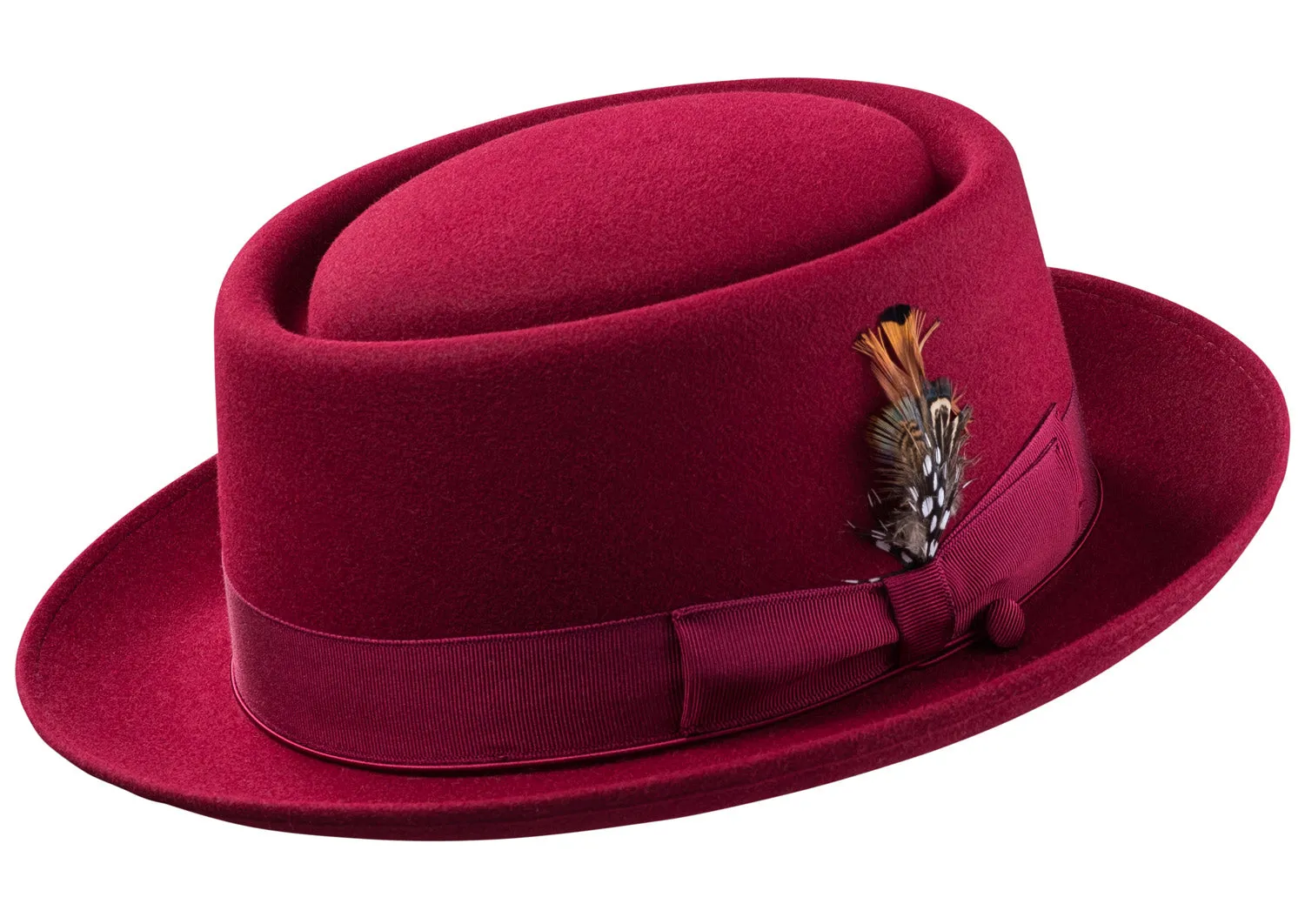 Porkpie Oak Hat