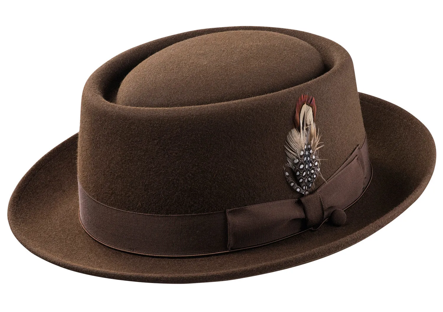 Porkpie Oak Hat