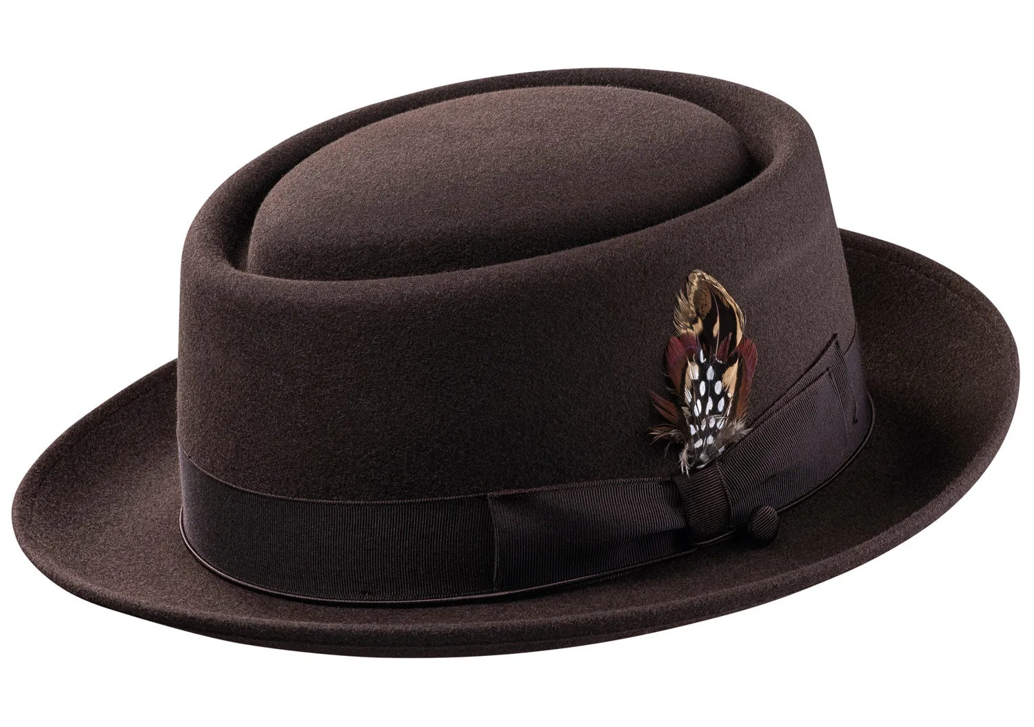 Porkpie Oak Hat